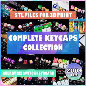 Complete Keycaps Collection - Hiko keycaps - 2021 - 2024
