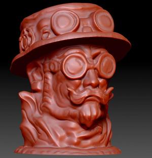 Steampunk Professor