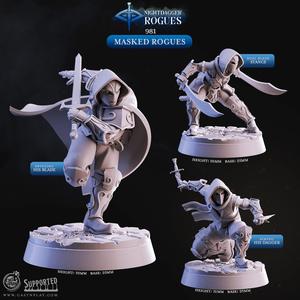Masked Rogues (Pre-Supported) | Cast n Play