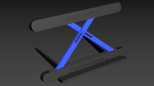 Foldable book stand