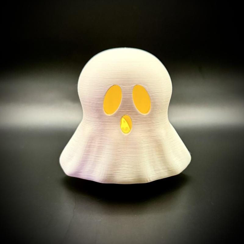 Floating Ghost Tealight Candle (electric candle/tealights only)