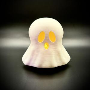 Floating Ghost Tealight Candle (electric candle/tealights only)