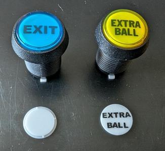 Start Button Cap for Williams/Bally/Stern Start Button
