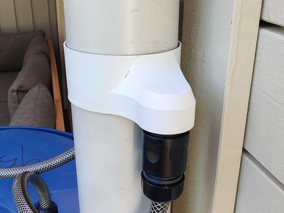 Discrete rain collector