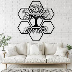 Hexagon Tree of Life 2D Wall Art/Window Art
