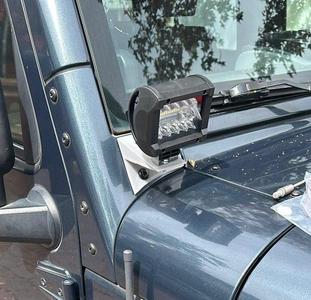 Jeep Wrangler fog light mount 2007-2018