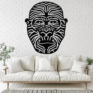 Abstract Gorilla Face 2D Wall Art/Window Art - Digital STL & SVG Files for 3D Printing and Laser Cut