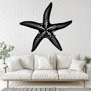 Starfish 2D Wall Art/Window Art - Digital STL & SVG File for 3D Printing or Laser Cutting