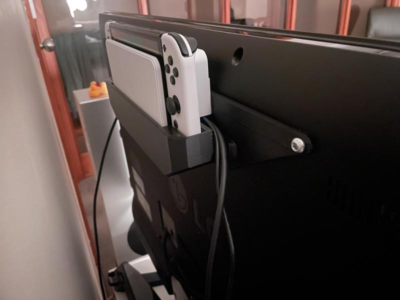 Nintendo Switch OLED Dock for 400 Vesa Mount