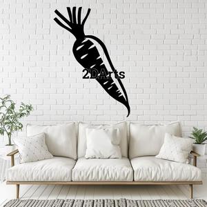 Carrot 2D Wall Art/Window Art - Digital STL & SVG File for 3D Printing or Laser Cutting