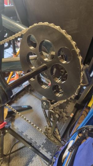 12mm Thru Axle Chain keeper - Dummy Wheel Large Diameter