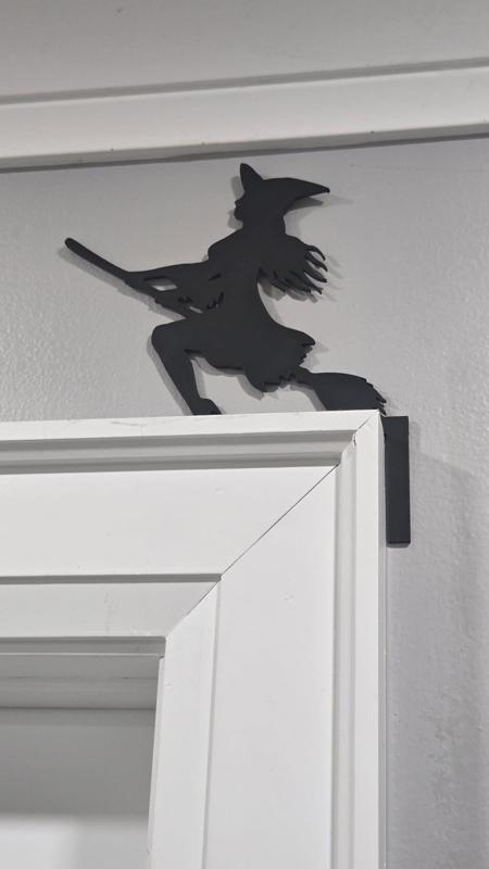 Halloween Witch Door Corner
