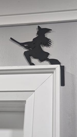 Halloween Witch Door Corner