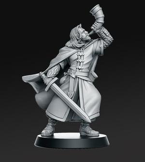 Orlando Bogamir - Human- 32mm - DnD -