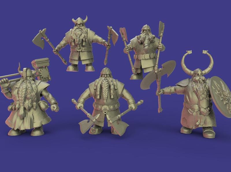 dwarfs warrior pack