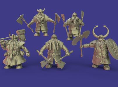 dwarfs warrior pack