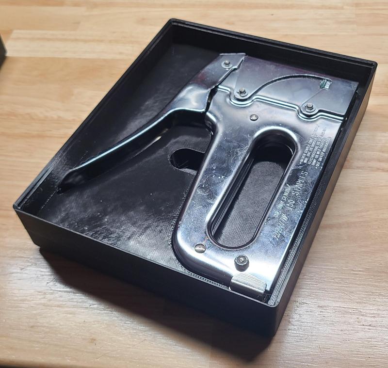 Arrow Manual Staple Gun Storage - Gridfinity