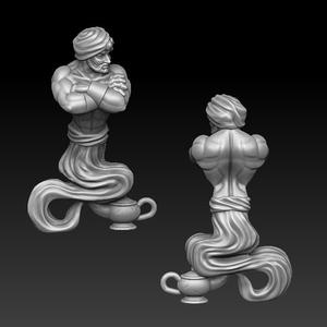 Genie from the lamp