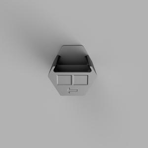 FrogStorage Bestagon - Screws Roundhead Dual Compartment 60mm.stl