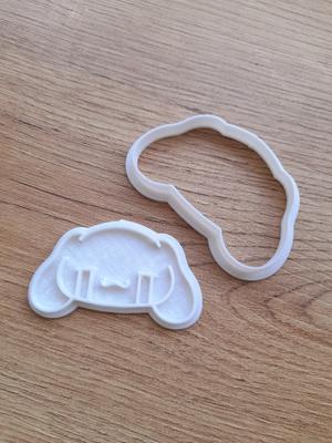 SANRIO CINNAMOROLL COOKIE CUTTER SAD 
