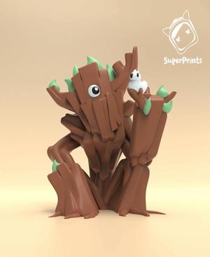 Treant (Ent) - Easy Multicolor FDM RPG Minis (No supports)