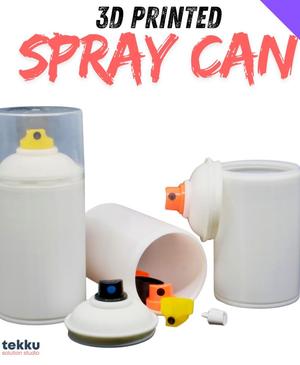 1:1 Spray Paint Can | 13.5cm / 5.3" | Stash Can as 3D Art Piece or Organizer
