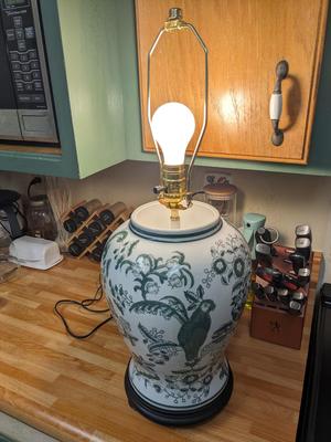 Vase Lamp Base & Tops