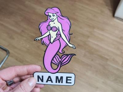 ARIEL (THE LITTLE MERMAID)-YOUR NAME