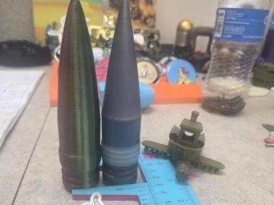 Big Boi Bullet aka 30mm A10 Warthog Gua 8 TP round