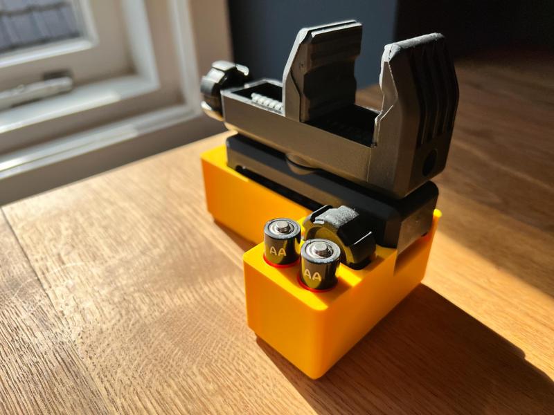 Gridfinity holder Stanley Laser adjustable clamp