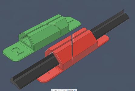 Mitered cutter for panel seal / panel clamps for Clicky-Clack Fridge Door for Voron