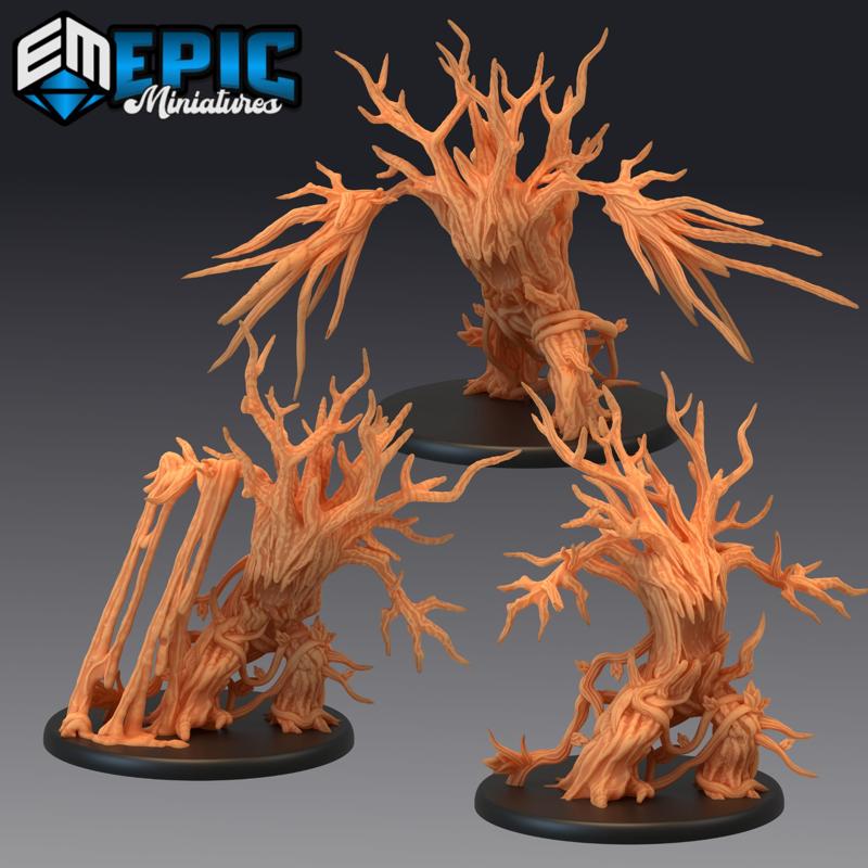 Tree Blight Set / Forest Spirit / Twig Creature / Woodland Guardian / Elder Treant
