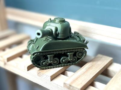 Cute M4 Sherman Tank