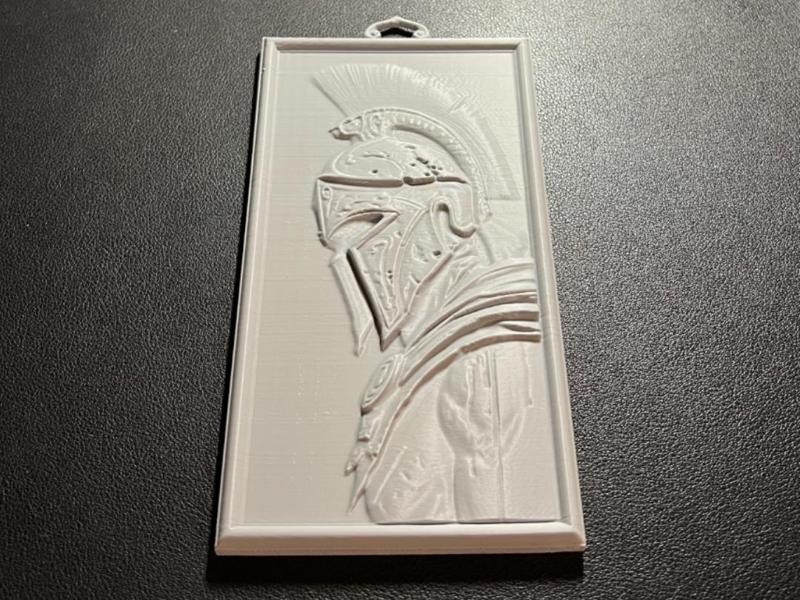 Gladiator – Wandrelief (16 × 8,5 cm)