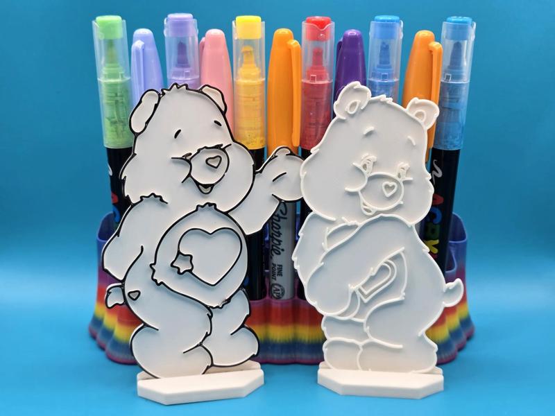 Care Bears Love Diy Coloring No Ams