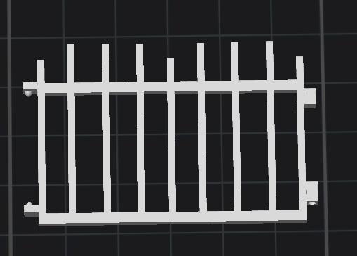 WW2 Model Fence Extensible