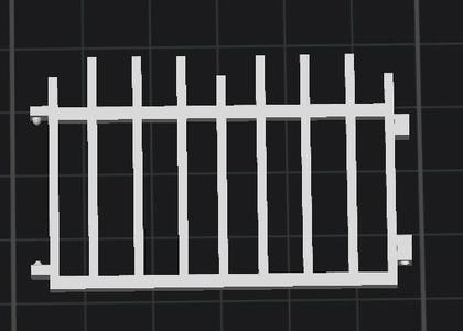 WW2 Model Fence Extensible