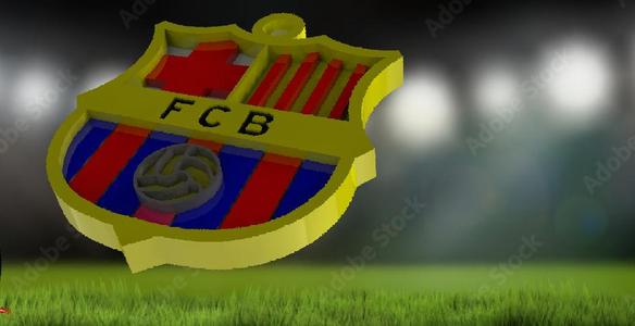 Keychain Holder - barcelona Logo