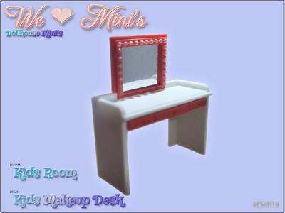 Dollhouse - Kids Makeupdesk 1:18 1:12