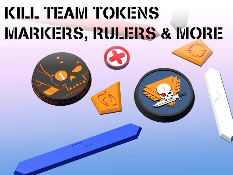 Kill Team Token Set 2nd Edition (Tokens / Rulers / Markers)