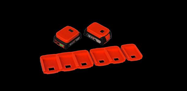 18V Bosch battery holder / protection / organizer