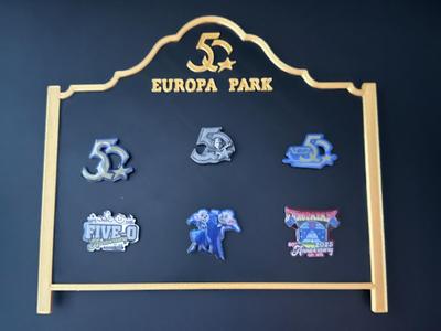 Europa-Park Pin Display (50th Anniversary EP)