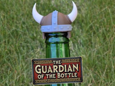 Snap-on "Viking Helmet" Bottle Cap