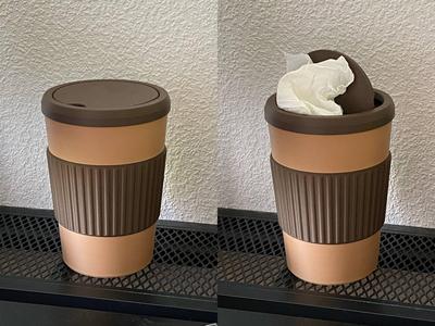 Coffee Trash Bin