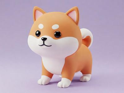 Shiba Inu animal miniature