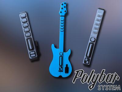 Polybar System - 3D Printed Guitar Controllers