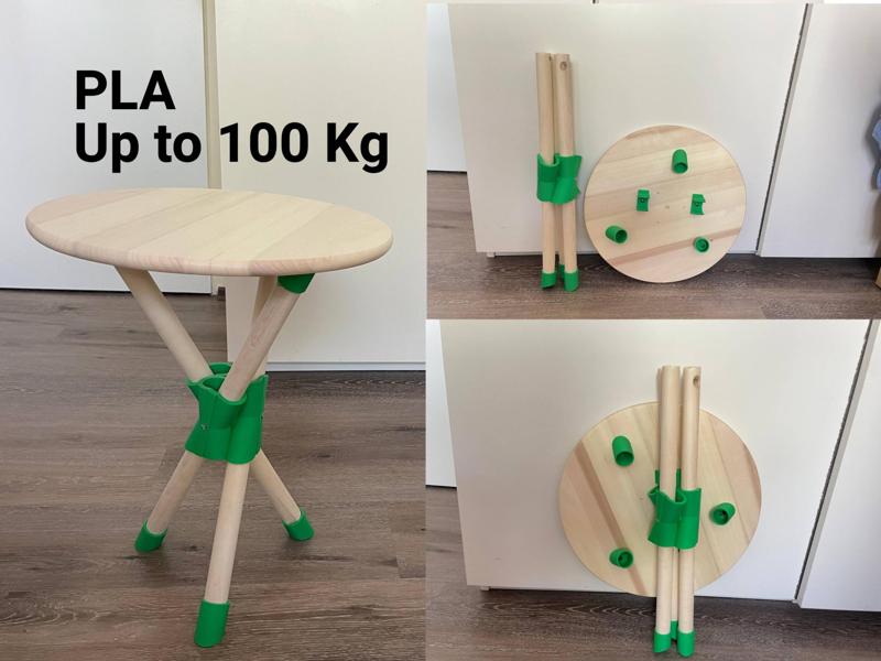 Universal foldable tripod seat