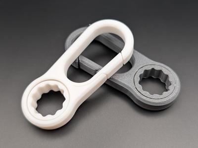 Fidget Karambit Carabiner Keychain