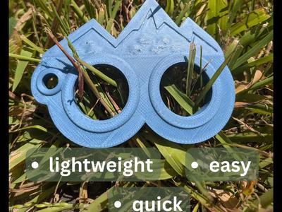 Mountain Peak Self-Defense Keychain