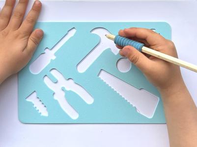 Tool Shapes Stencil